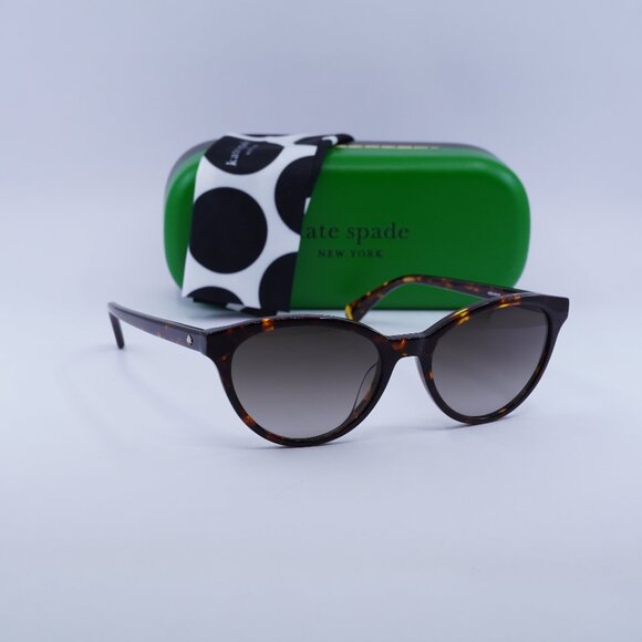 Final Price! Kate Spade ADELINE/G/S 0086 HA Havana/Brown Sunglasses